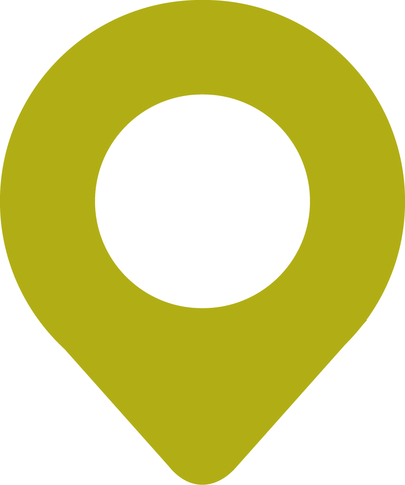 Grüner Standortpin